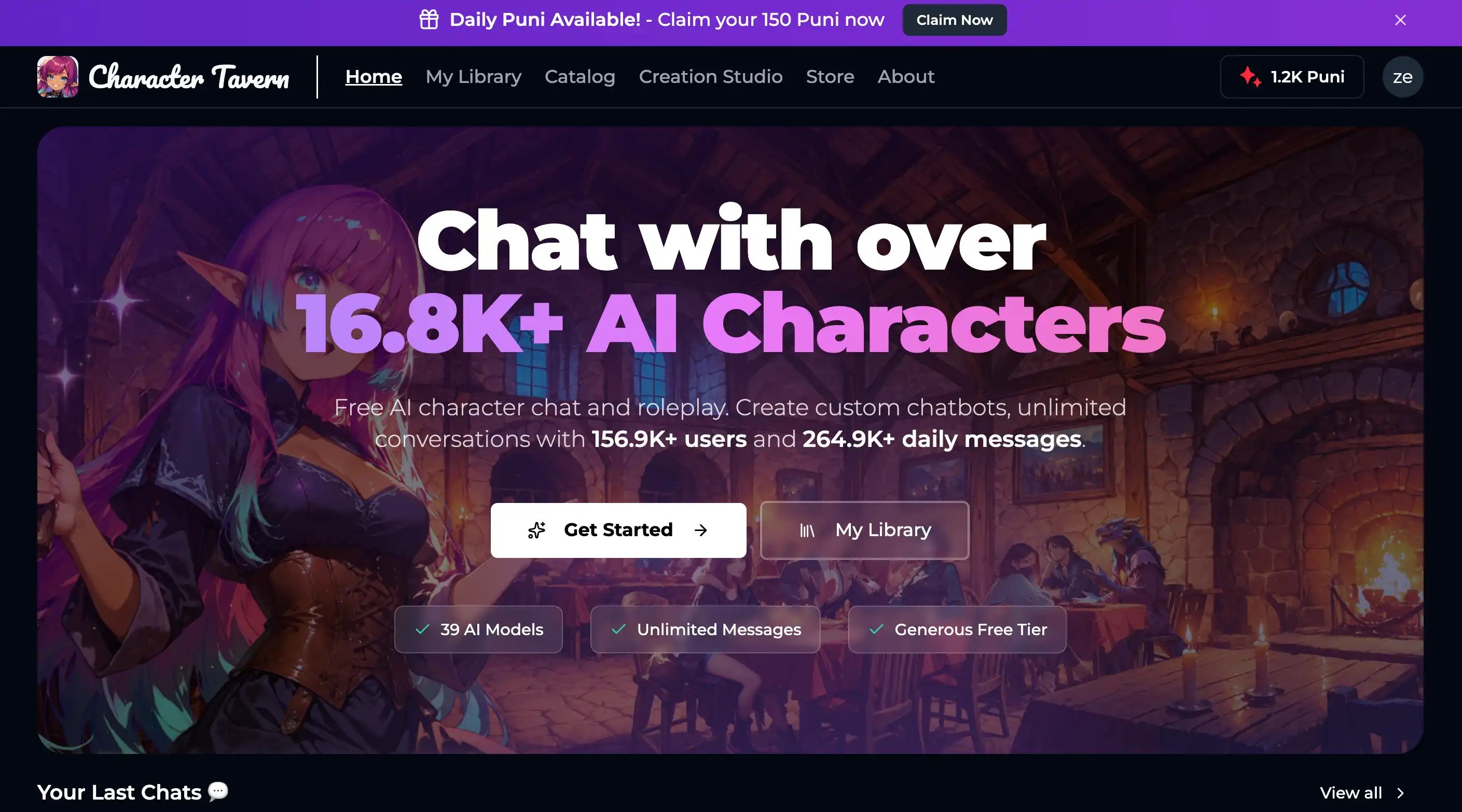 Character card sites - Chub.ai and CharacterHub